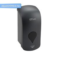 Дозатор для дезинфекции, пластик АБС, чёрный, большой, с глазком, 1000 мл, Д 110хГ115хВ250